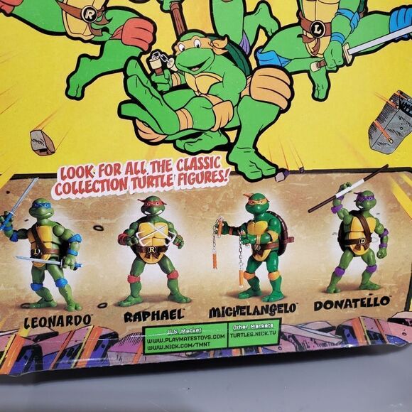 Classic Teenage Mutant Ninja Turtles Michelangelo Playmate Collection Figure - Picture 8 of 9